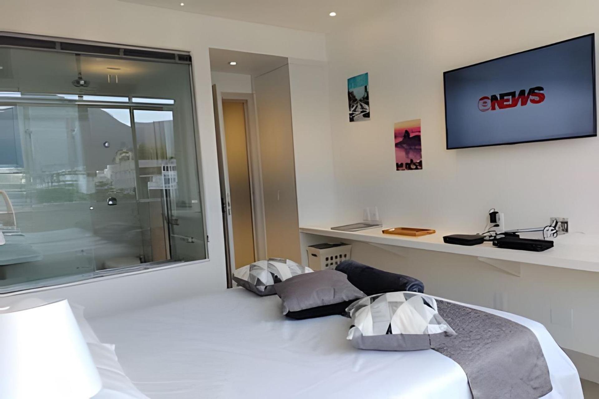 Em Ipanema Com Jacuzi + Vista Corcovado Apartamento *